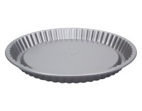 Obstbodenform ø 30x3cm silber