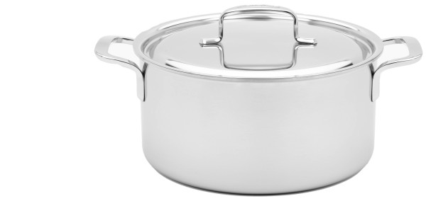 5 Plus Kochtopf halbhoch 24cm mit Deckel