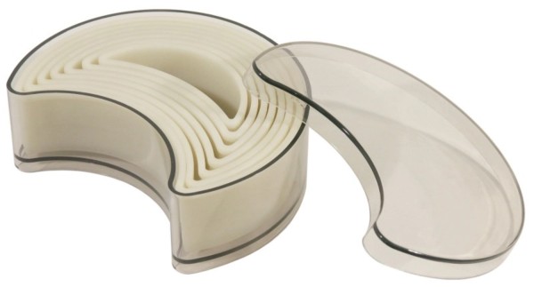 Ausstechersatz Mond 7tlg. 70x20mm bis 120x70mm