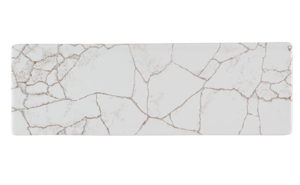 S.P. Kintsugi Agate Grey Platte rechteckig 32.3x10.5cm