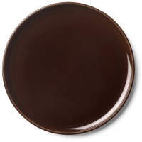 2er Set Collective Teller flach D20cm mocha