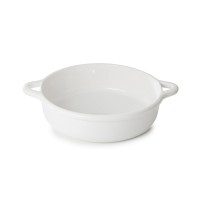 Bombance Auflaufform rund D31cm alabaster weiss