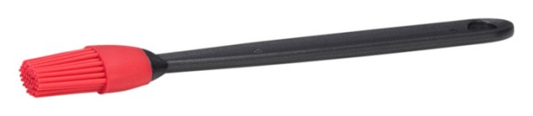 Backpinsel rot-schwarz 22 cm