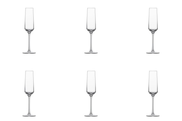 6er Set Belfesta Pure 7 Sektglas 215ml