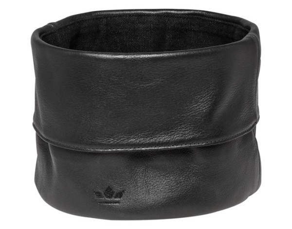 Brotkorb Leder vintage grey