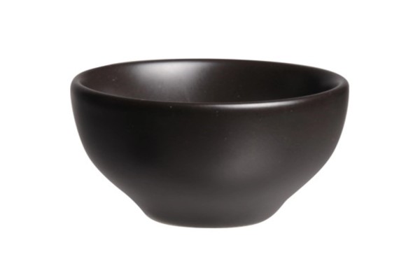 Okinawa Apéroschüssel, schwarz, D 6cm H 3cm