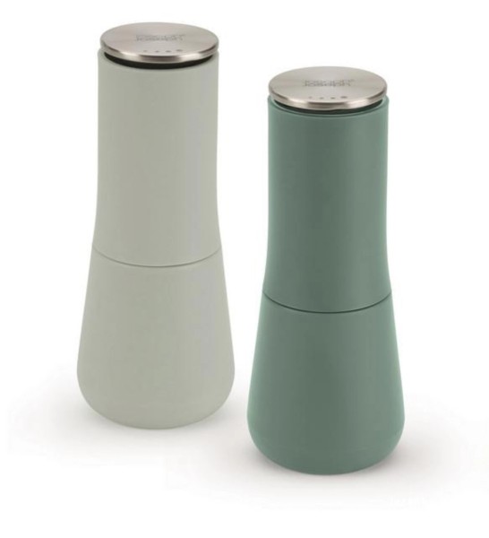 2er Set Milltop Salz- und Pfeffermühle H16.9cm D7cm sage