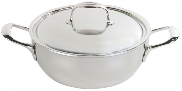 ATLANTIS Schmortopf konisch 24cm mit Doppelwanddeckel