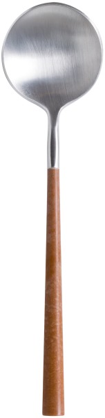 Mito Tafellöffel L21.2cm brushed Holzgriff