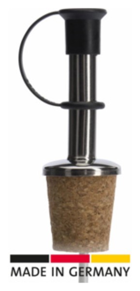 Ausgiesser Inox Standard Naturkorken