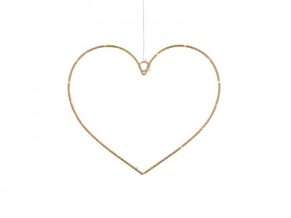 Sirius LED Herz Liva klein gold