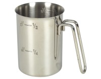 Messbecher Inox 0.5l ø9cm