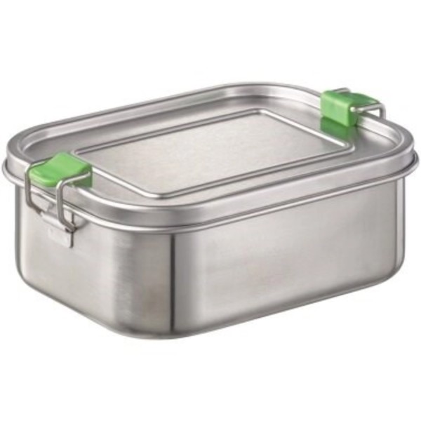 Lunchbox Edelstahl XL 6x22.5cm, H6.5cm, 1.4 l