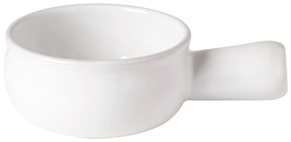 Aparte Schale mit Henkel 460ml 19.6x12.7cm H5.9cm weiss
