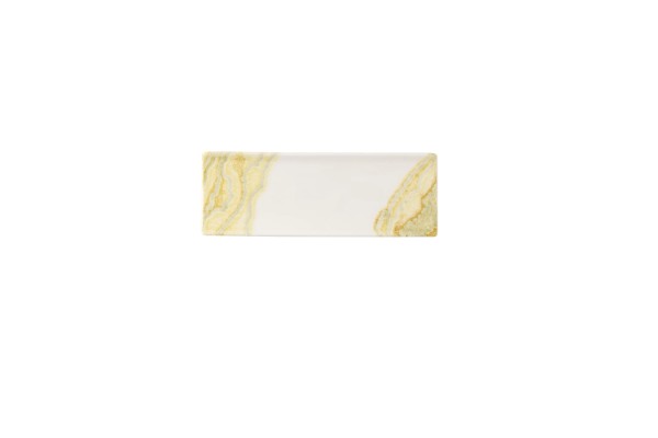 Tide Gold Platte rechteckig 24.7x8.8cm