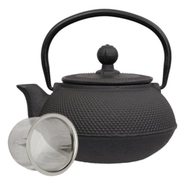 Arare Teekanne Gusseisen 0.6L schwarz