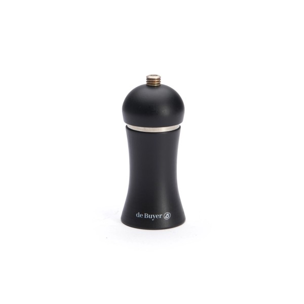 Pogo Pfeffermühle 11cm matt schwarz Holz