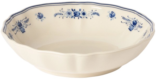 Vila Teller tief 1.19l D23cm H5.3cm beige blau