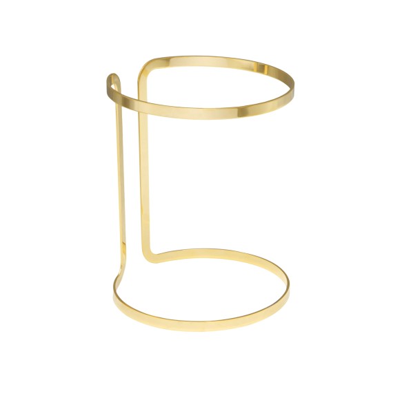Decò Halterung Zylinder D20cm, H15cm, gold