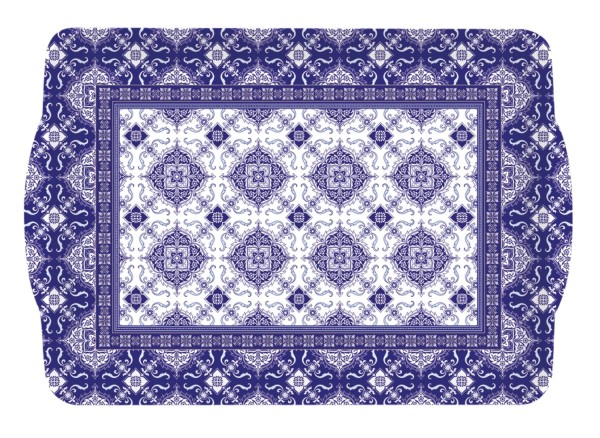 Art Around the World Azulejo Tablett m. Griffen 33x22cm