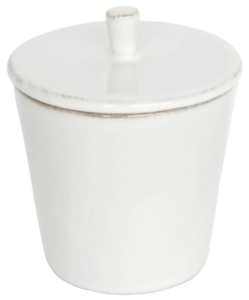 Aparte Zuckerschale 205ml D8.4cm H10.3cm weiss