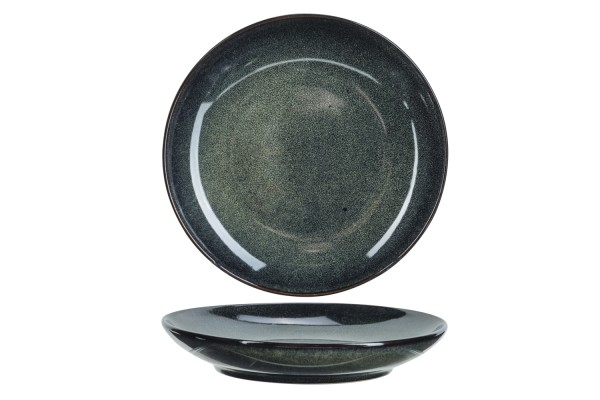 Mendoza Teller, grün-blau, D 15.3cm