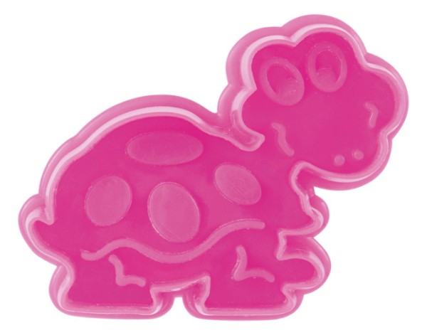 AusstecherSchildkröte 6cm pink
