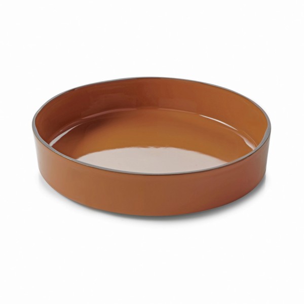 Caractère Schale D26cm H5.3cm zimt