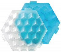 Eiswürfel XL h'blau, 28x24.5x7.8 cm, 4 dl