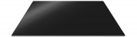 Pebbly Glaskeramik Abdeckung, schwarz, 57x50cm