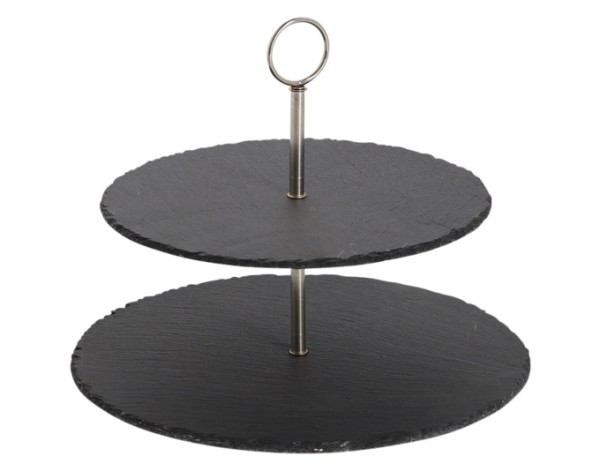 EtagereSchieferMetall ø 30x23