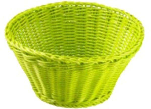 Korb rund, lime, 18x10cm