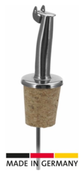 Flaschenausgiesser Inox Gastro Naturkorken