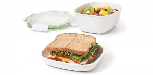 GG On-The-Go Salat Container, 20x12.7x10cm