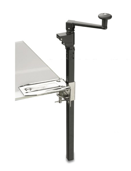 Dosenöffner für Tisch schwarz max H Dose 30cm