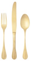 Nau Dessertset 18tlg gold