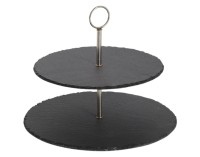EtagereSchieferMetall ø 30x23