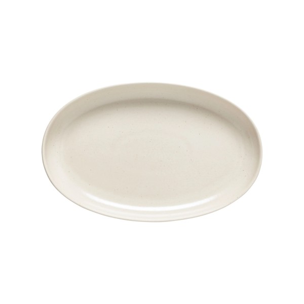 Pacifica Servierplatte oval 32x20.5cm H3.6cm vanilla