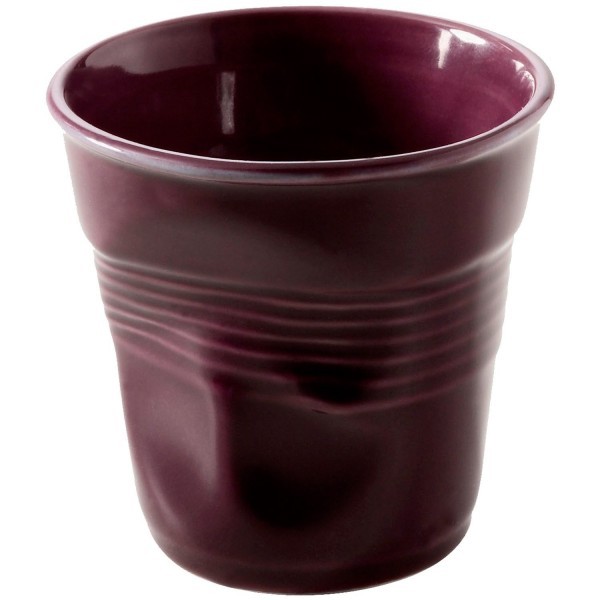 Kaffee Knitterbecher 12cl, aubergine