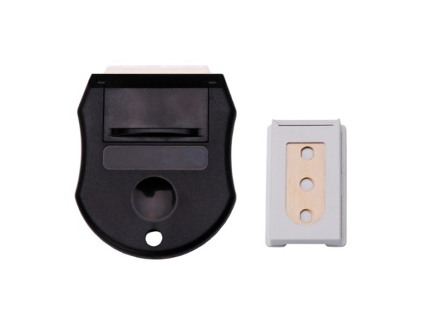 Glaskeramikschaber schwarz