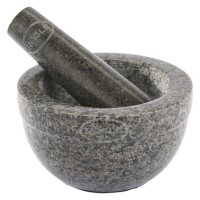 Mörser m. Stössel Granit ø14cm