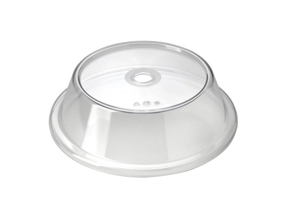 Cloche rund 24cm SAN transparent mit Loch