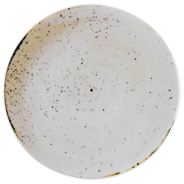 Rustico Teller flach coupe D21cm weiss