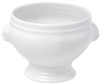 Löwenkopf Suppenschüssel, Ø 11cm, 35cl, weiss