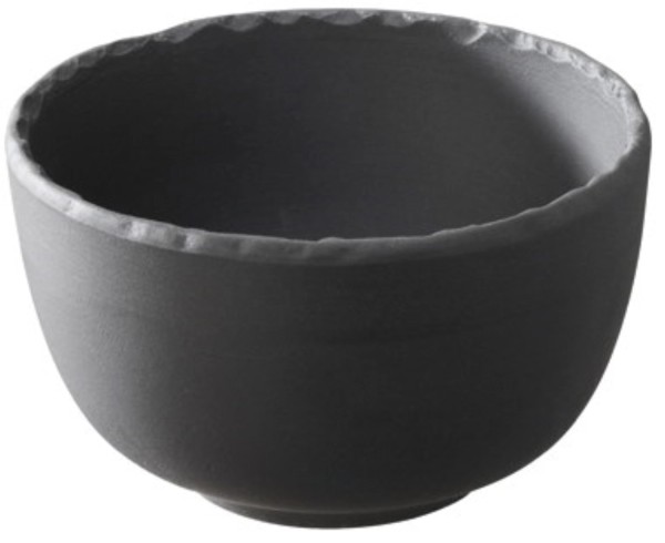 Basalt Schale klein rund D7.5cm 80ml matt schieferoptik