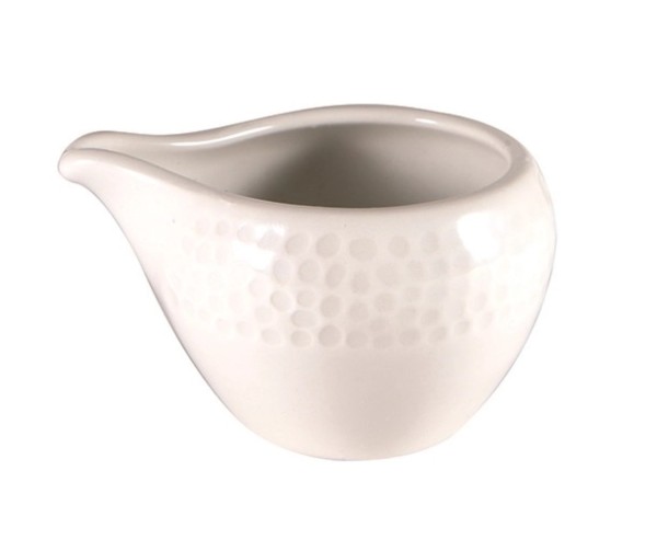 Isla White Cremier ohne Henkel H4.4cm 5.6cl