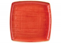 Stonecast Berry Red Platte quadratisch 26.8x26.8cm
