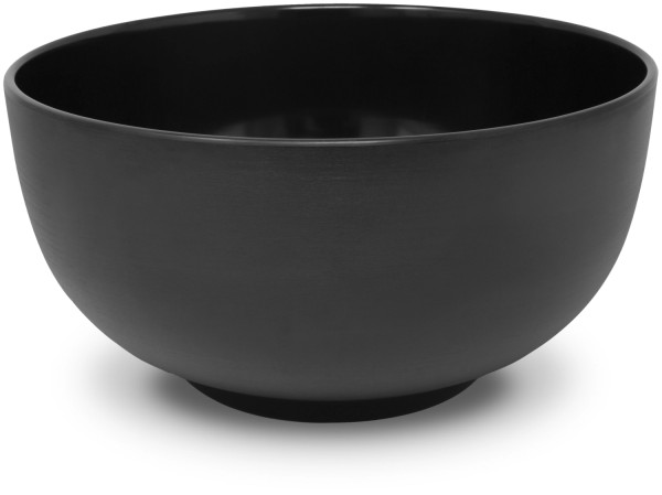 Vanity Servierschale D28cm schwarz Melamin