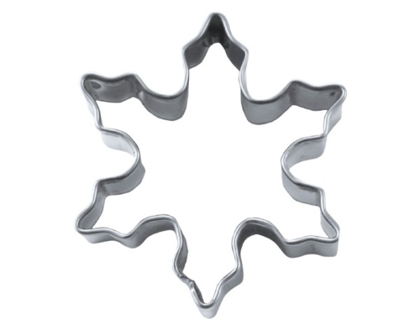 Ausstecher Eiskristall 4 cm
