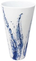Blue Impression Vase H20cm